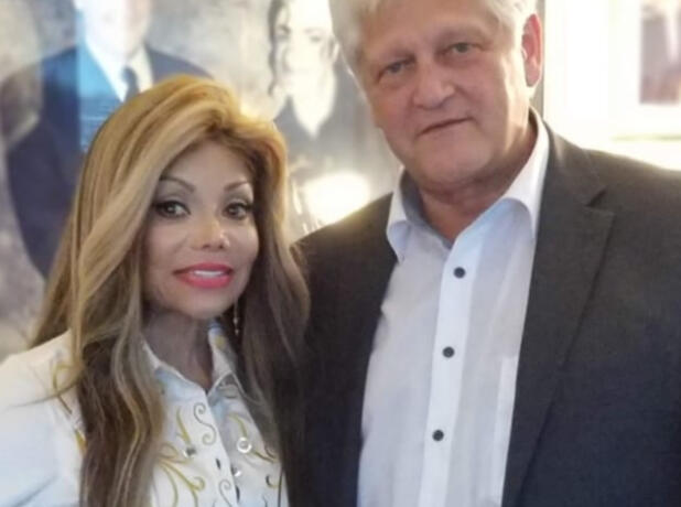 LaToya Jackson & Dieter Wiesner